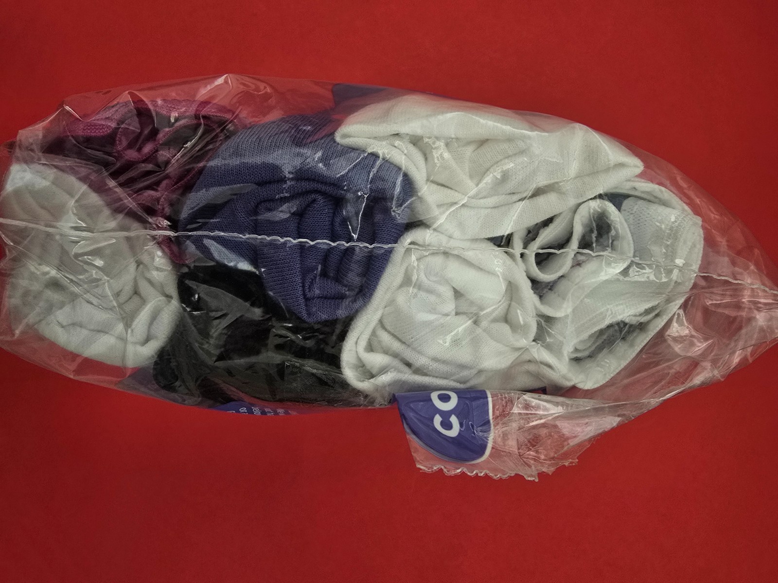 NEW OPENED PACKAGE: Womens Hanes Underwear MULTICOLOR Size 6 Briefs QUANTITY: 7