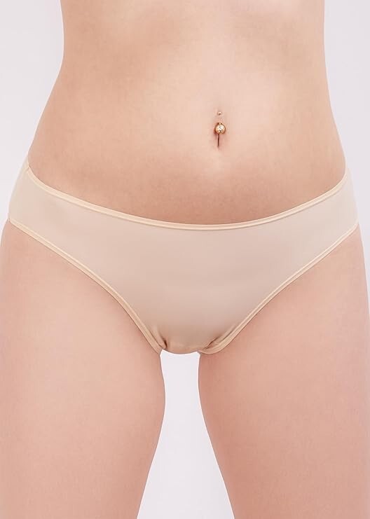 Victoria Bella MILAVITSA-440020 Women’s panties, SLIP, mid-waist, Beige