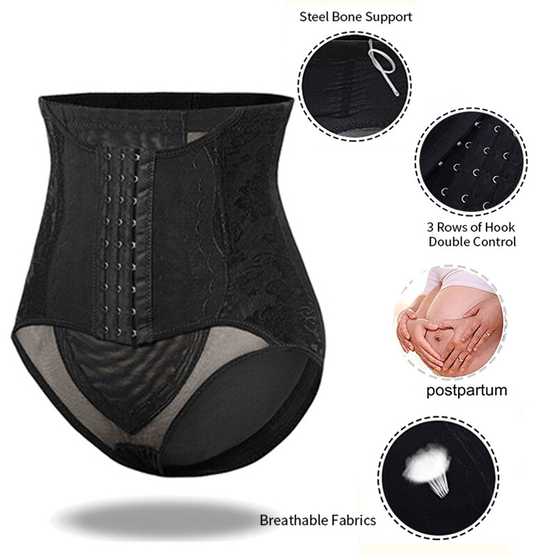 Fajas Colombianas Reductoras Levanta Cola Post Parto shorts Surgery Body Shaper