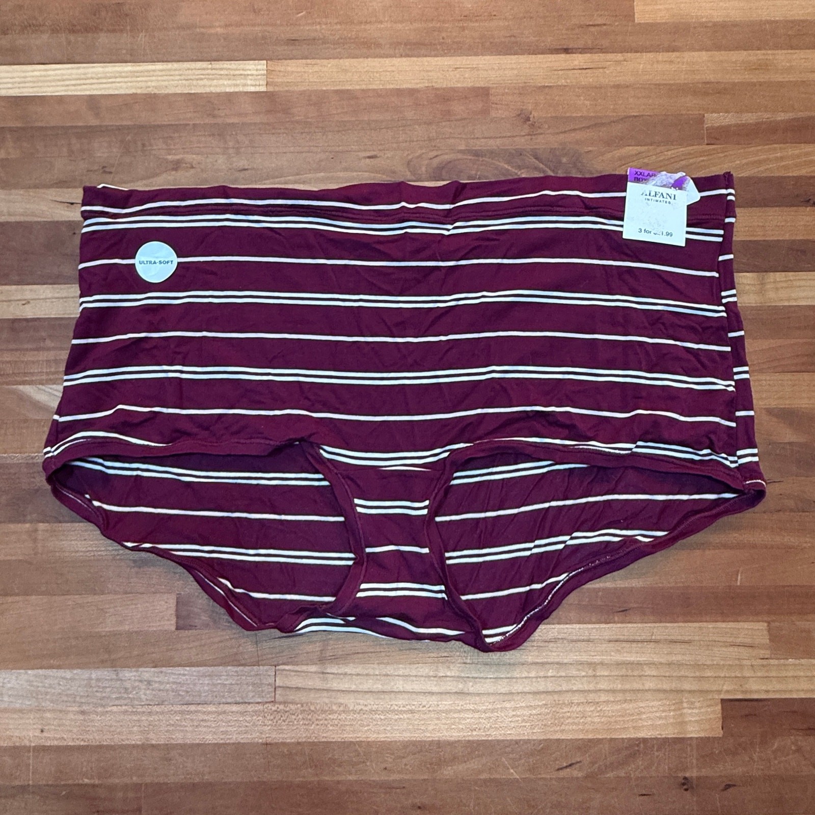 Macy’s Assorted boyshort/hipster panty bundle set of 3 multi, XXL