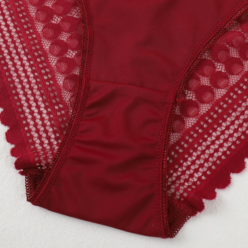 5 Pack Lot Sexy Womens See Through Lace Panties Underwear Brief French Lingeries