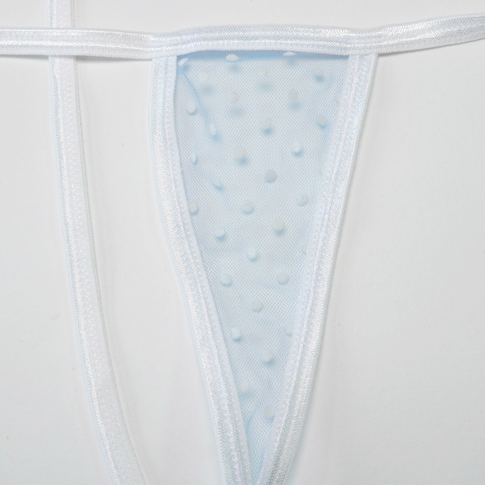 W8019 Womens Ladies String Thong C-thru Tulle