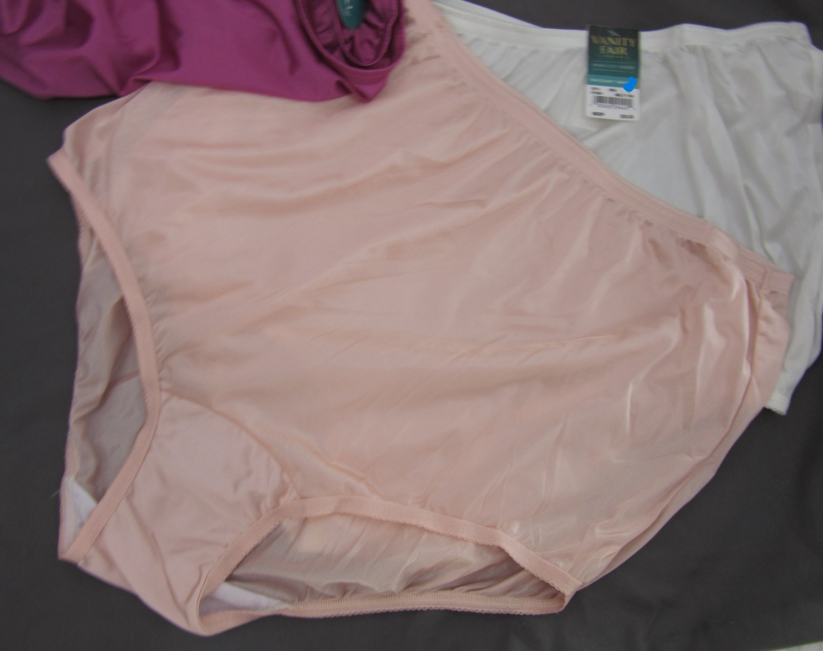New set of 3 VANITY FAIR perfectly yours 15711 RAVISSANT briefs PINK ROSE WHITE