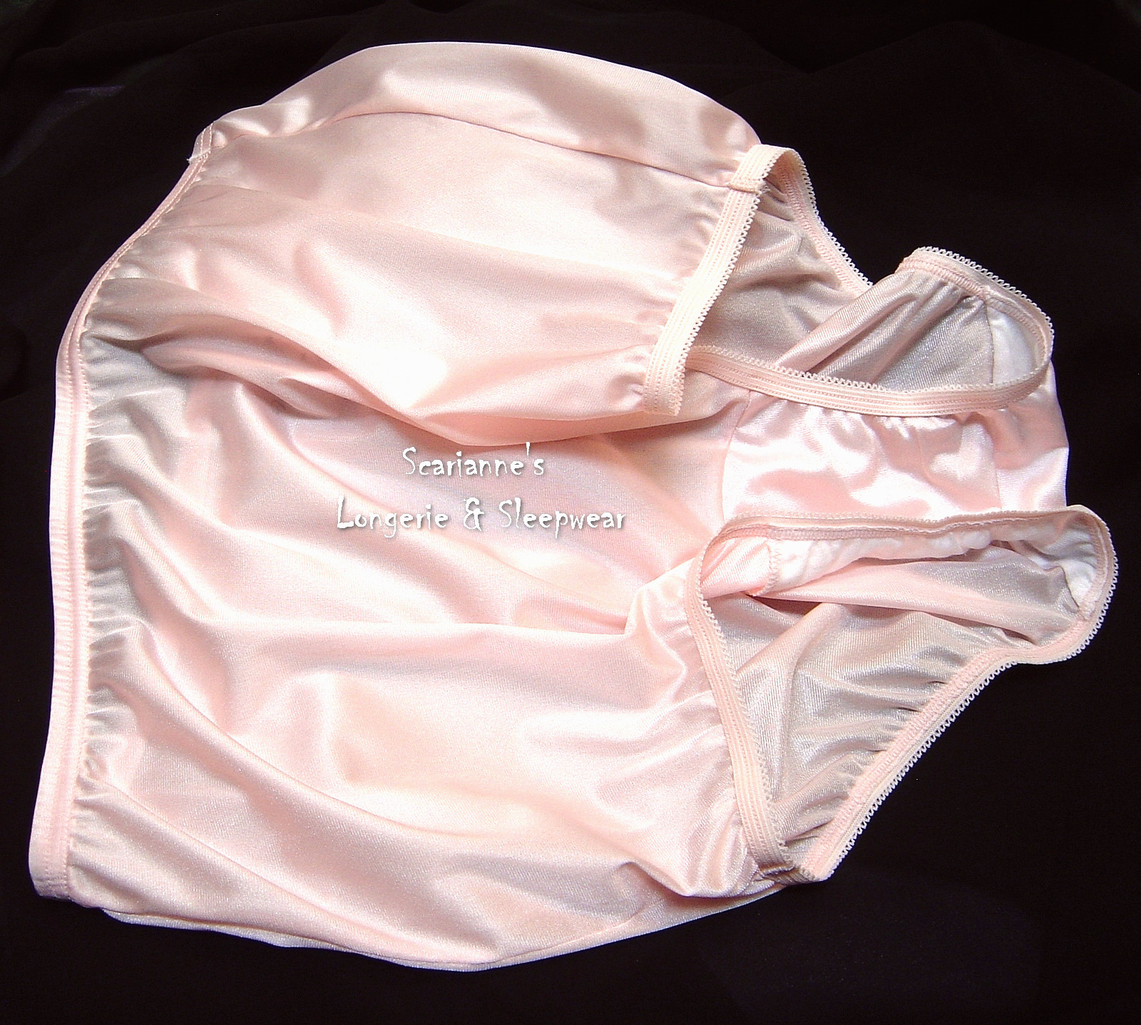 10/3XL VANITY FAIR PINK 15712 PERFECTLY YOURS NYLON BRIEFS PANTIES NEW