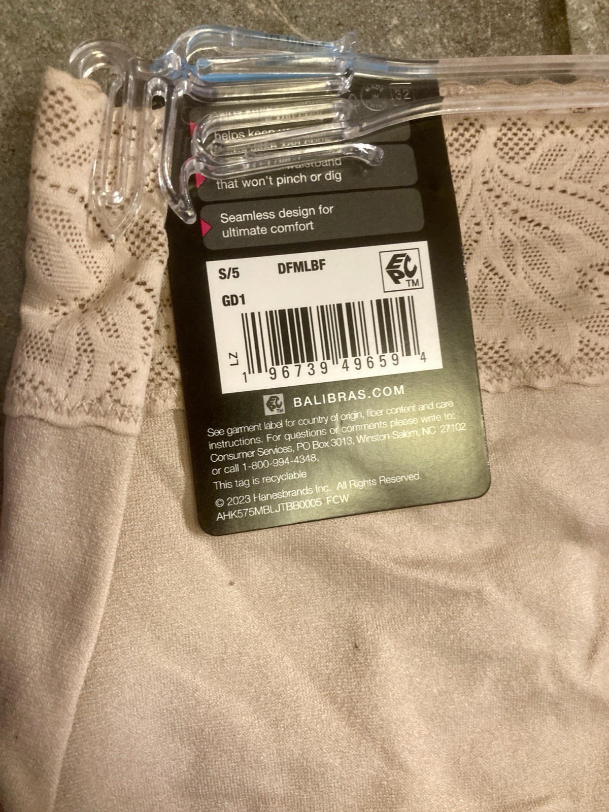 4 Bali Briefs Panty Size S 5 Small 4 Pack Hi-Cut & Regular Panties – NEW