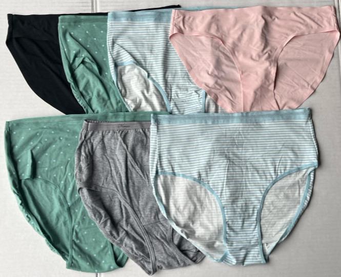7 PACK of Assorted Ladies Panties Size M *SEE PICTURES*