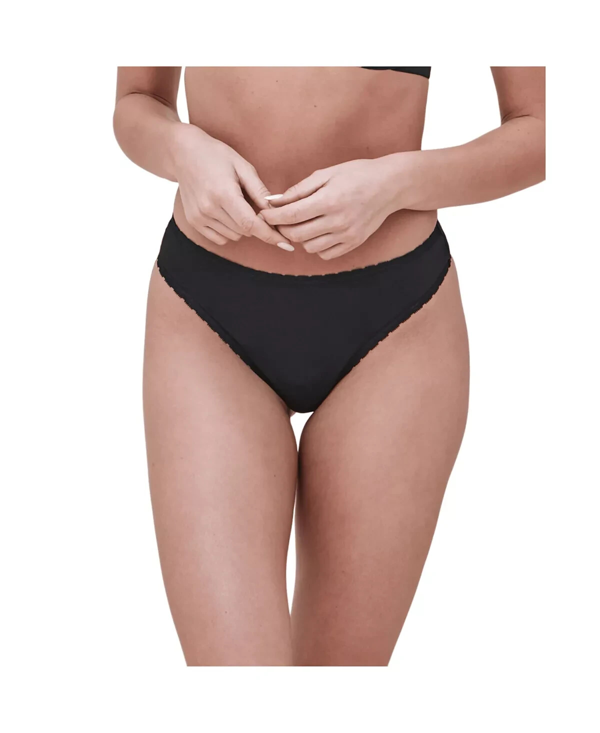 Skarlett Blue Women’s 3-Pack Adorned Thong Panty Underwear, Multi Variety, XL
