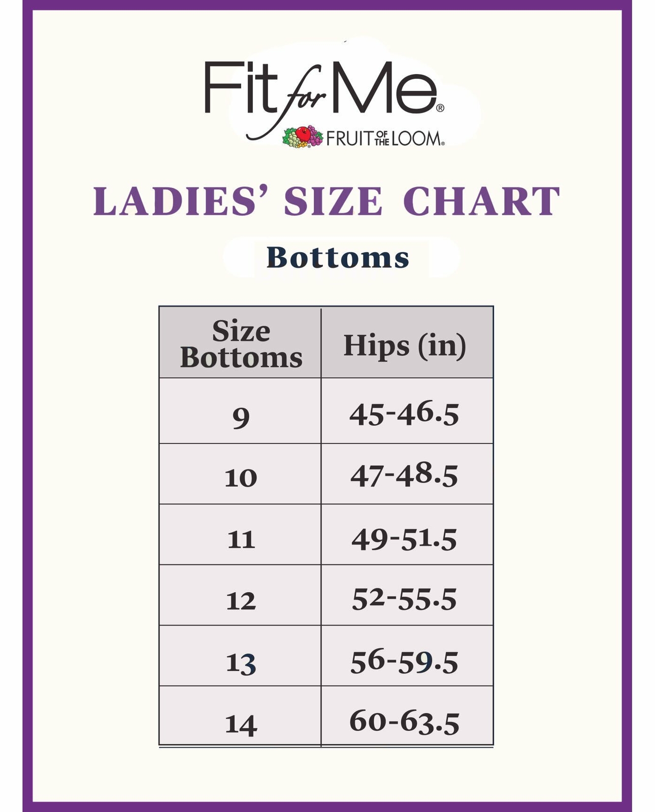 Fit for Me Fruit of the Loom Women’s 3 Pack Cotton Briefs NEW Various Sizes