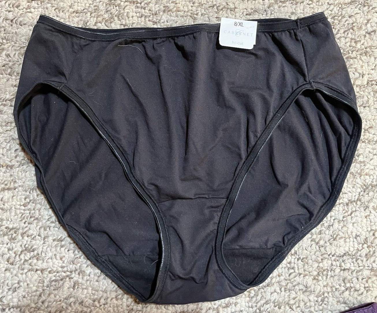 3 Cabernet panties – 8/XLg. Brief, Bikini & Hi-cut
