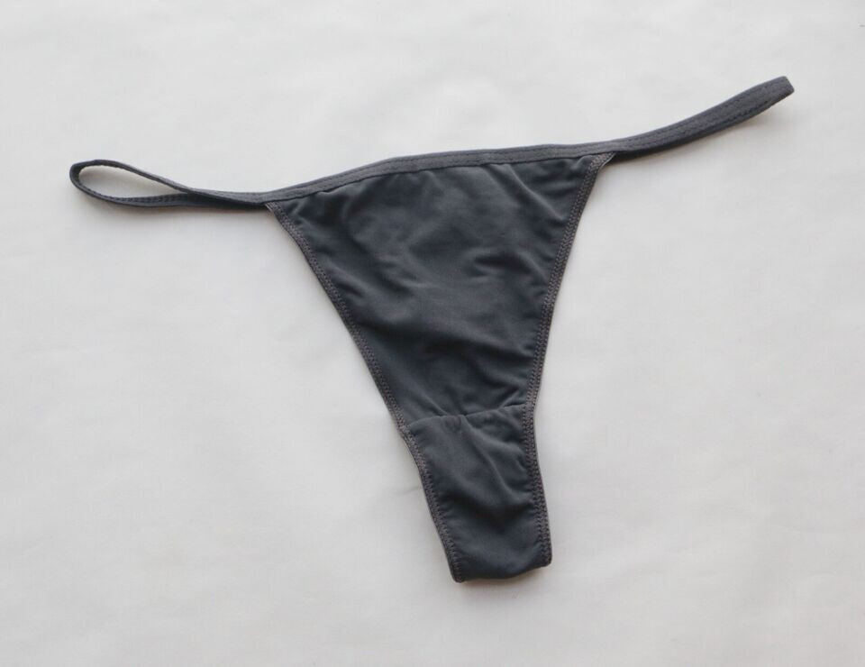 3PCS Women Sexy Thongs Solid Smooth T-Back underwear Hipster G-string Panties M
