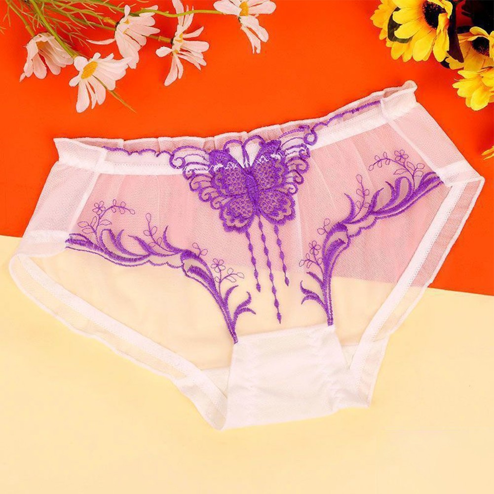 Hot New Women Knicker Sexy Sheer Panties Ultra-thin All Seasons Female