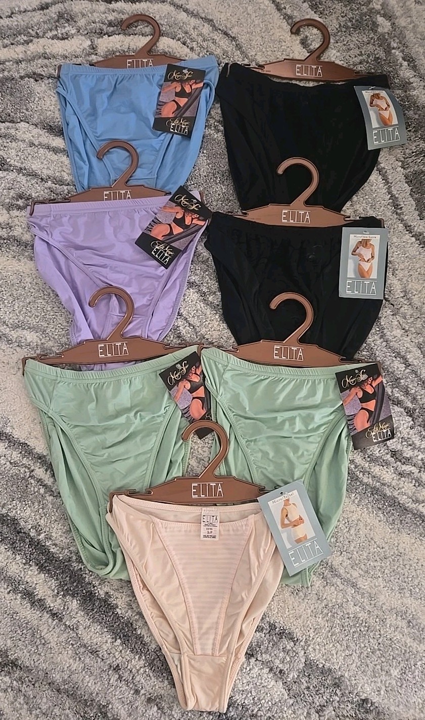 7 Vintage Women’s Underwear Elita Small and Medium Sizes NWTs Made in Canada