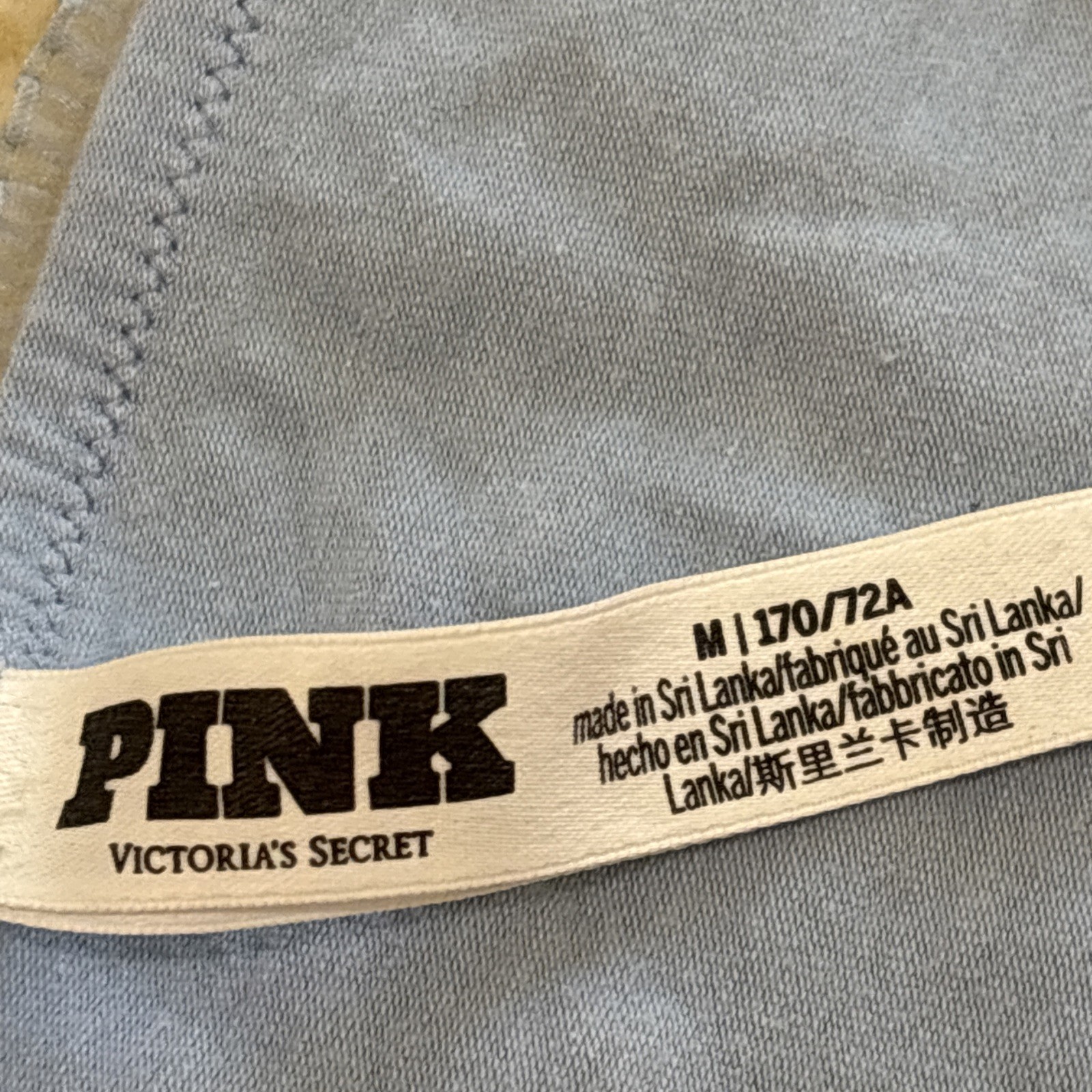 Vinatge PINK Victoria’s Secret String Bikini Panty #7500
