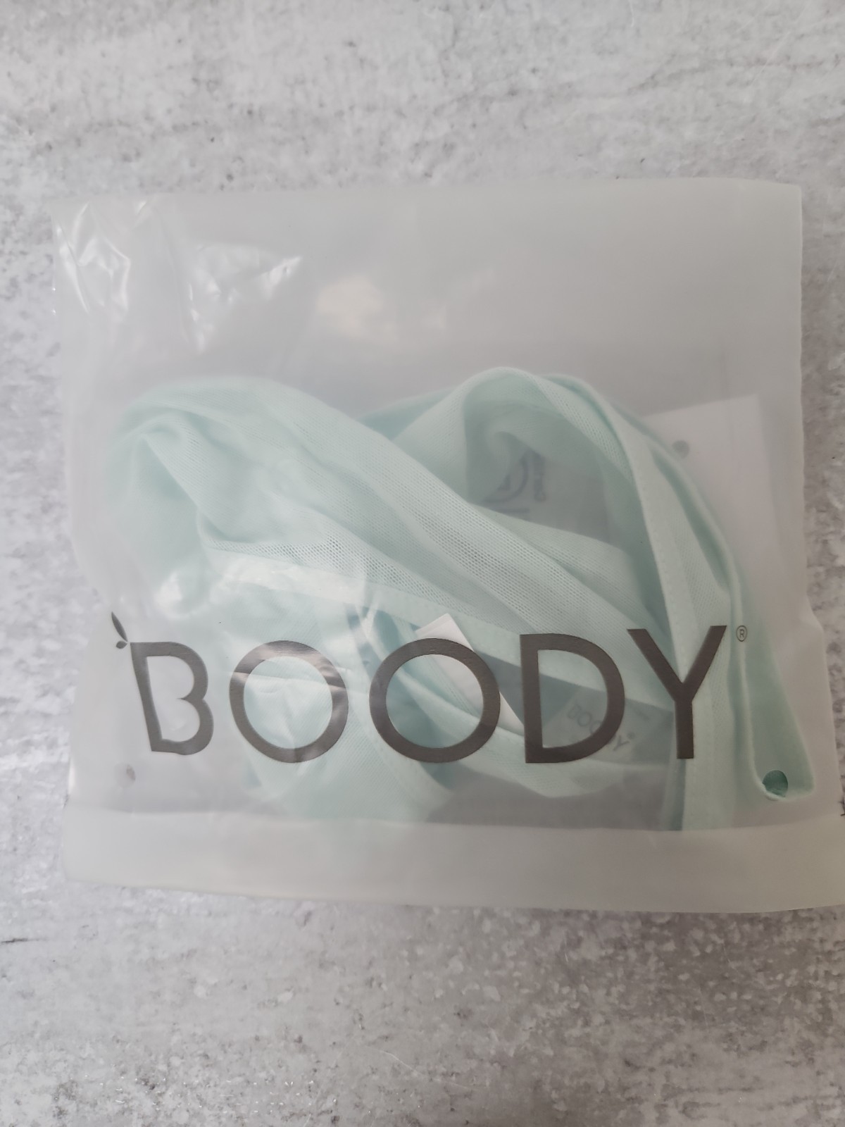 Boody Bamboo Mesh Brazilian Binki Mint Women’s Small Thong NWT Underwear