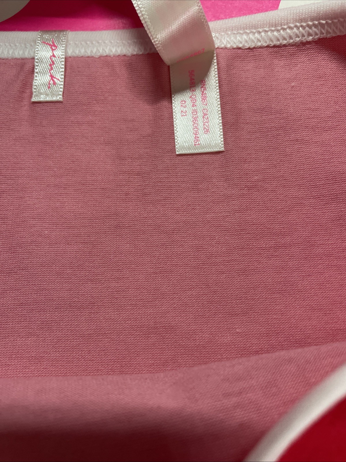NEW 2021 Victoria’s Secret PINK Boyshort Panties Bright Red Sporty Trim M