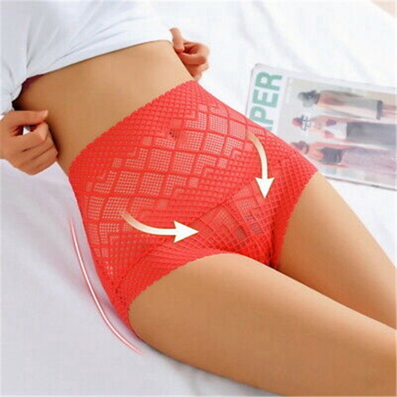 Women Sexy Push Panties Lace New Briefs Underwear Control High Waist Knickers