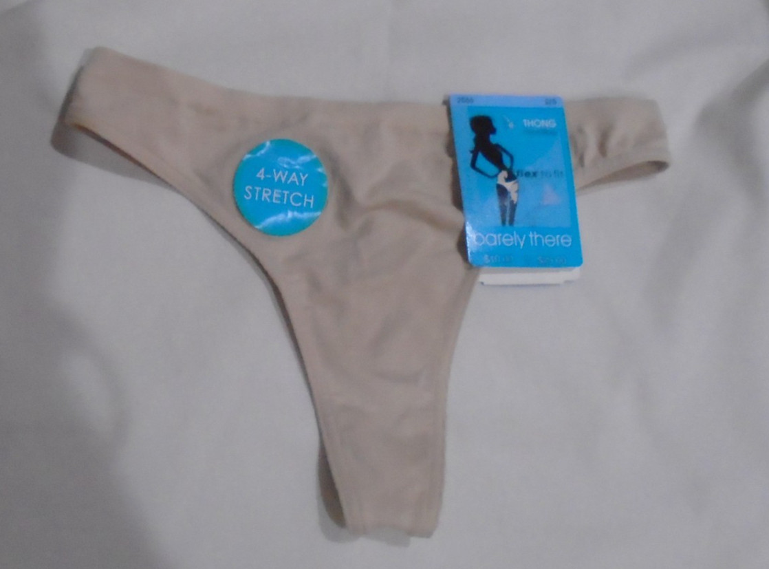 BARELY THERE new thong MICROFIDER size S/5 beige STYLE 2556