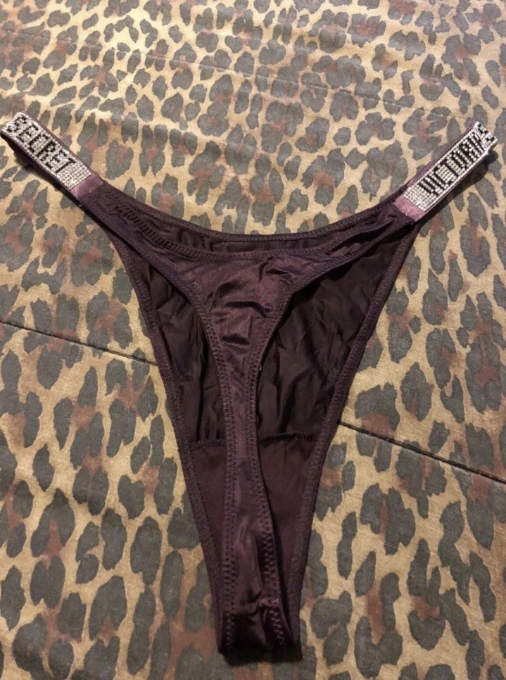 CHOOSE Victoria’s Secret Shine Rhinestone Logo Brazilian OR Thong Panty NWT XL