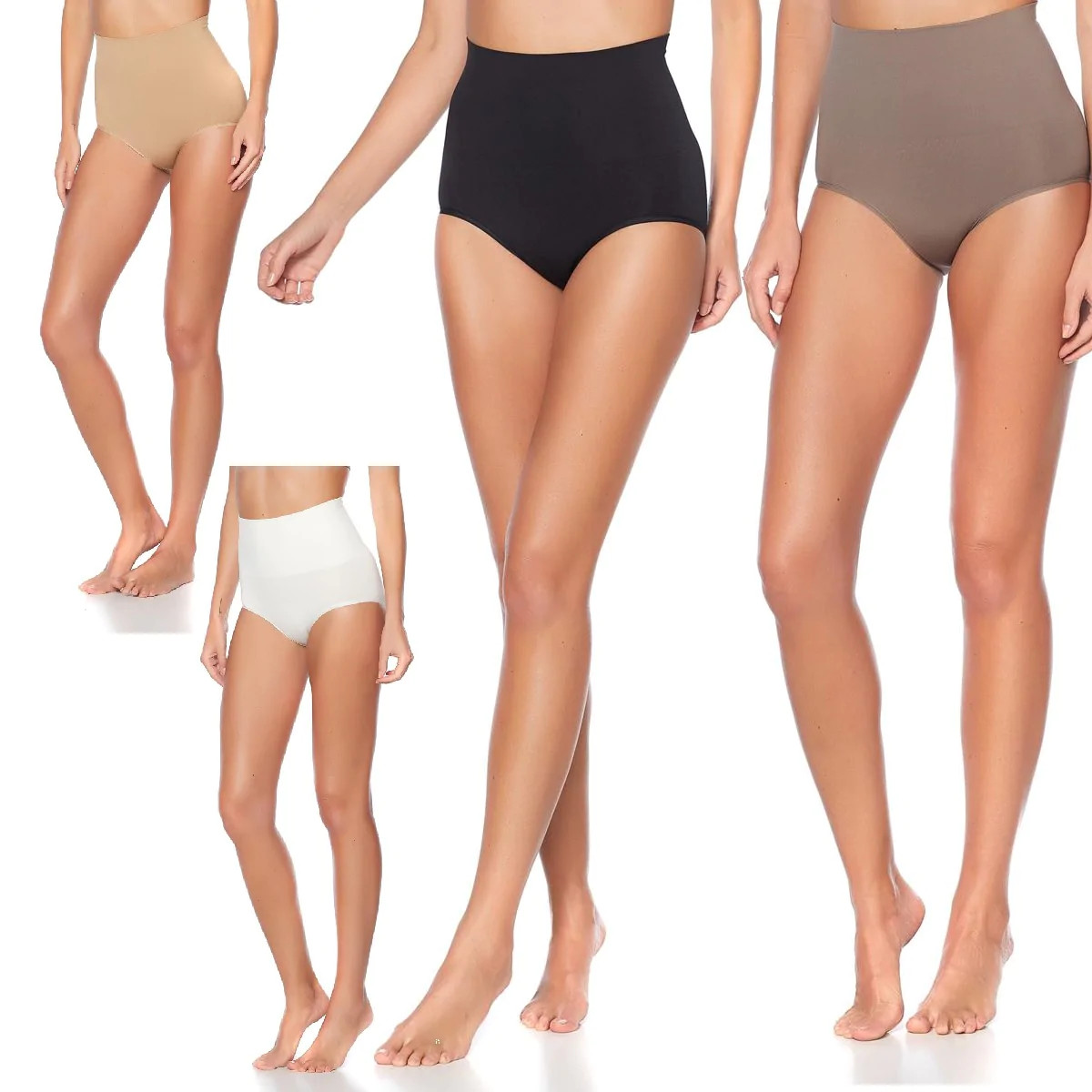 Nearly Nude Shaping Solutions Contour Brief 584344-BR