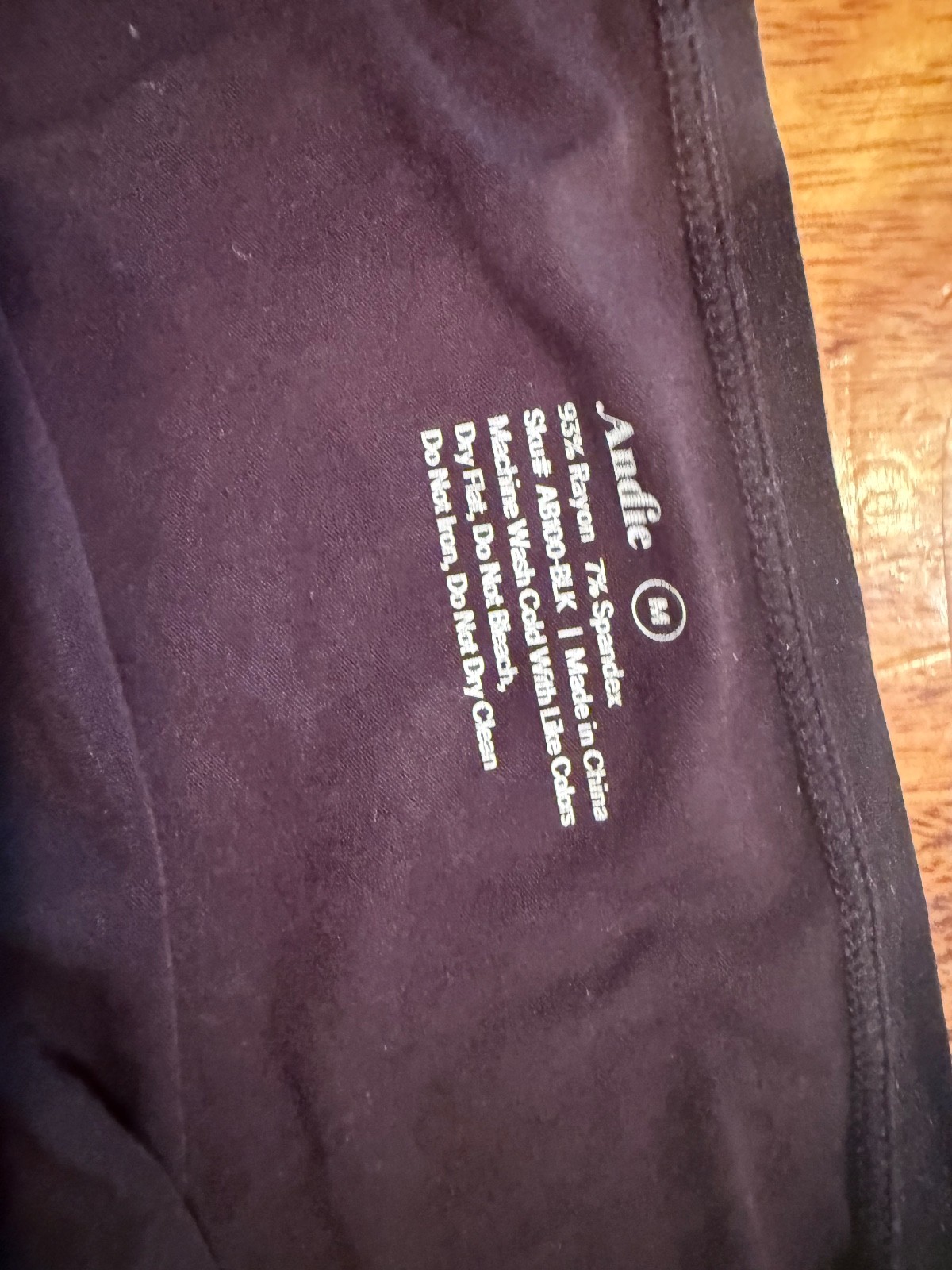 Women Brief Panty Size M BLACK NEW A15