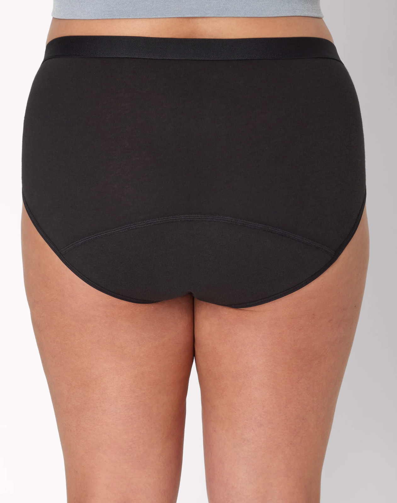 Hanes Just My Size Comfort, Period. Brief Underwear, Super Leaks, 2-Pack (PLUS