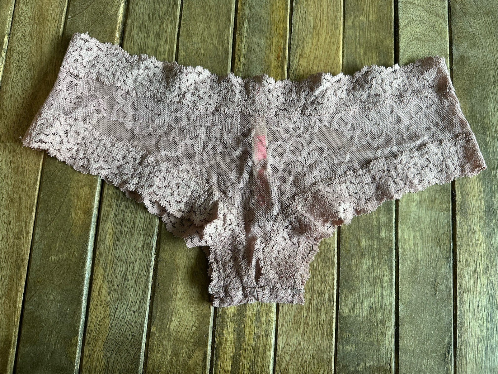 Vtg Victoria’s Secret Pink S/P Coquette Bikini Panty Panties