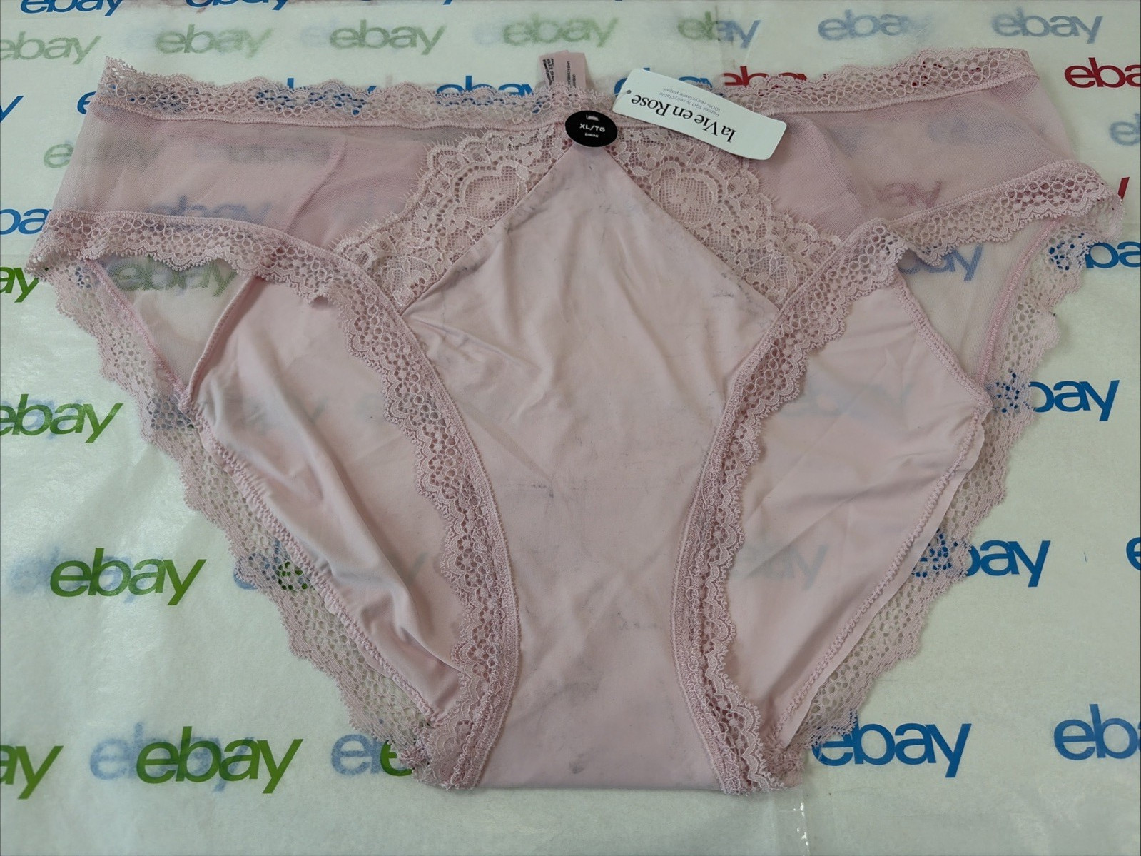 La Vie En Rose Cheeky Panties Women’s Stretch Size XL