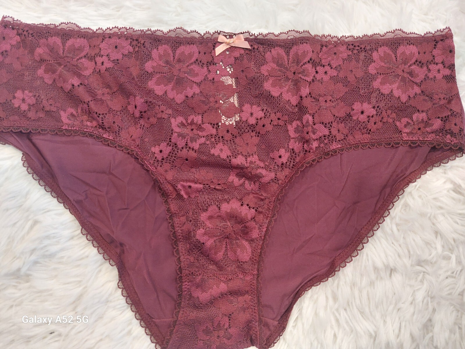 NWT Victoria’s Secret Body by Victoria Lace-Front Hiphugger Panty XXLarge (A16)