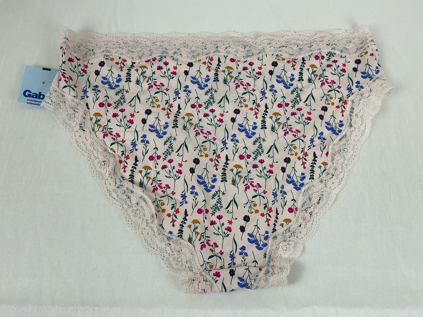 Women’s Maurices Cotton Stretch Bikini Panty Floral Bows Dog Animal Sz L 3 Pair