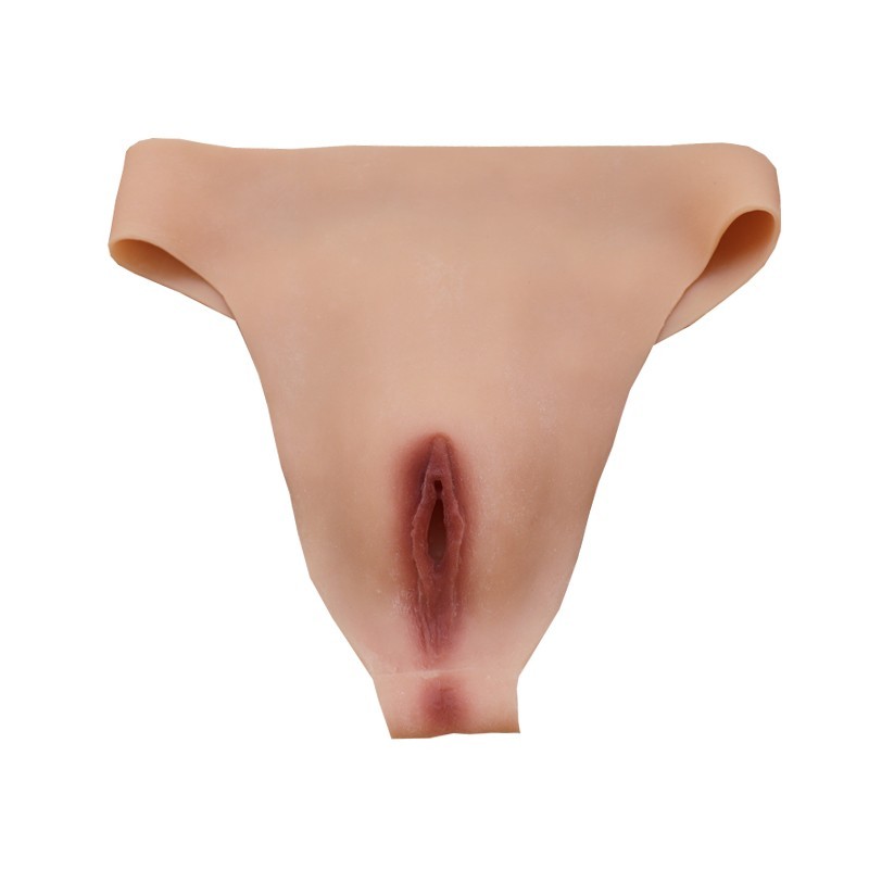 Crossdresser Silicone Fake Vagina Shorts Panty HipShaping Pants For Transgensers