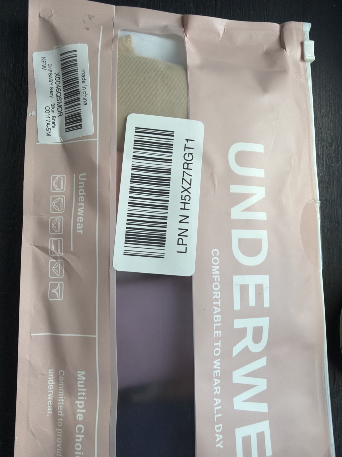 DHFBABY Sexy Cheeky Womens Underwear Comfortable Seamless Panties Medium 6 Pk