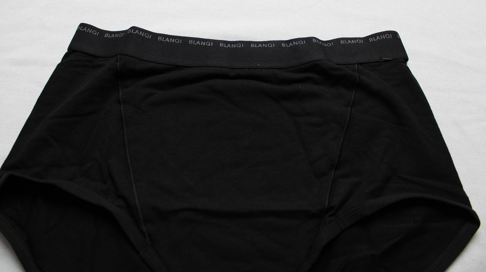 Blanqi Women’s Maternity High Waisted Postpartum Briefs LB3 Black Medium NWT