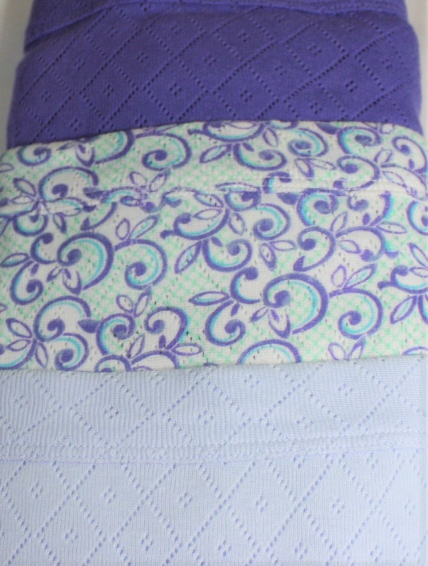 New 3 pack JOCKEY 100% combed cotton BRIEF BREATH comfort ROYAL BLUE LIGHT 8/XL