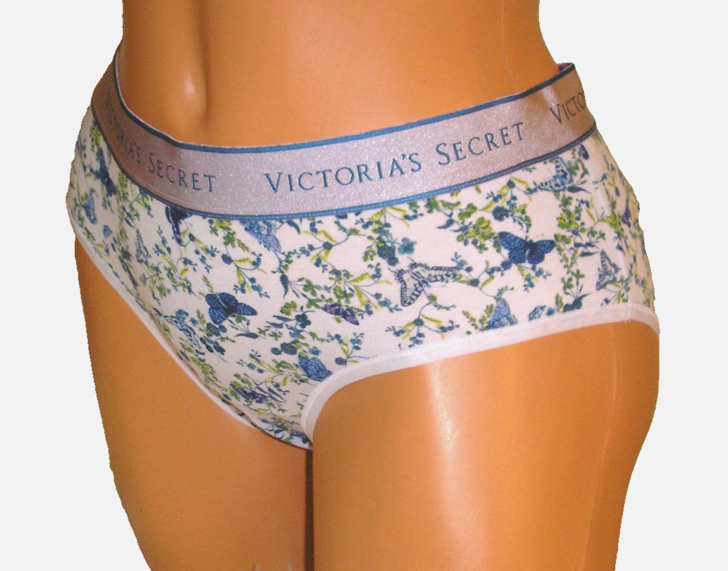 Panties Lingerie Victoria’s Secret Floral & Butterfly Hiphugger Hipster Large