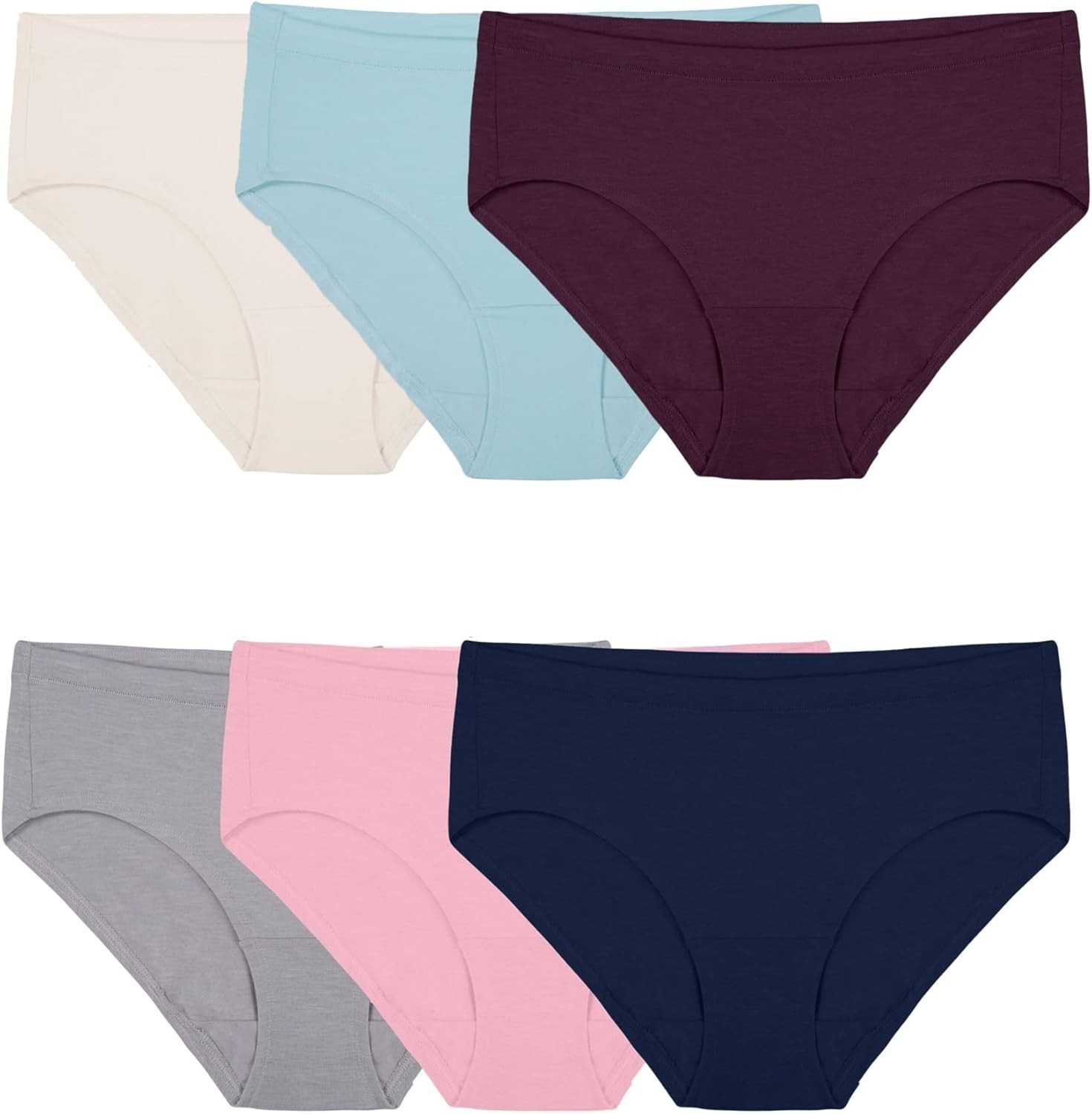 6-Pack Women’s Modal Hipster Panties