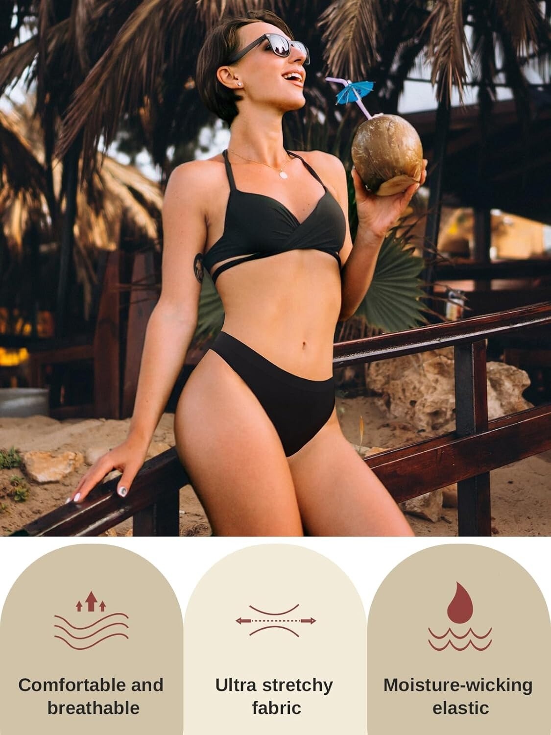 Linccure Seamless Thongs for Women – Ropa Interior Cómoda y Sin Costuras 5 Pack