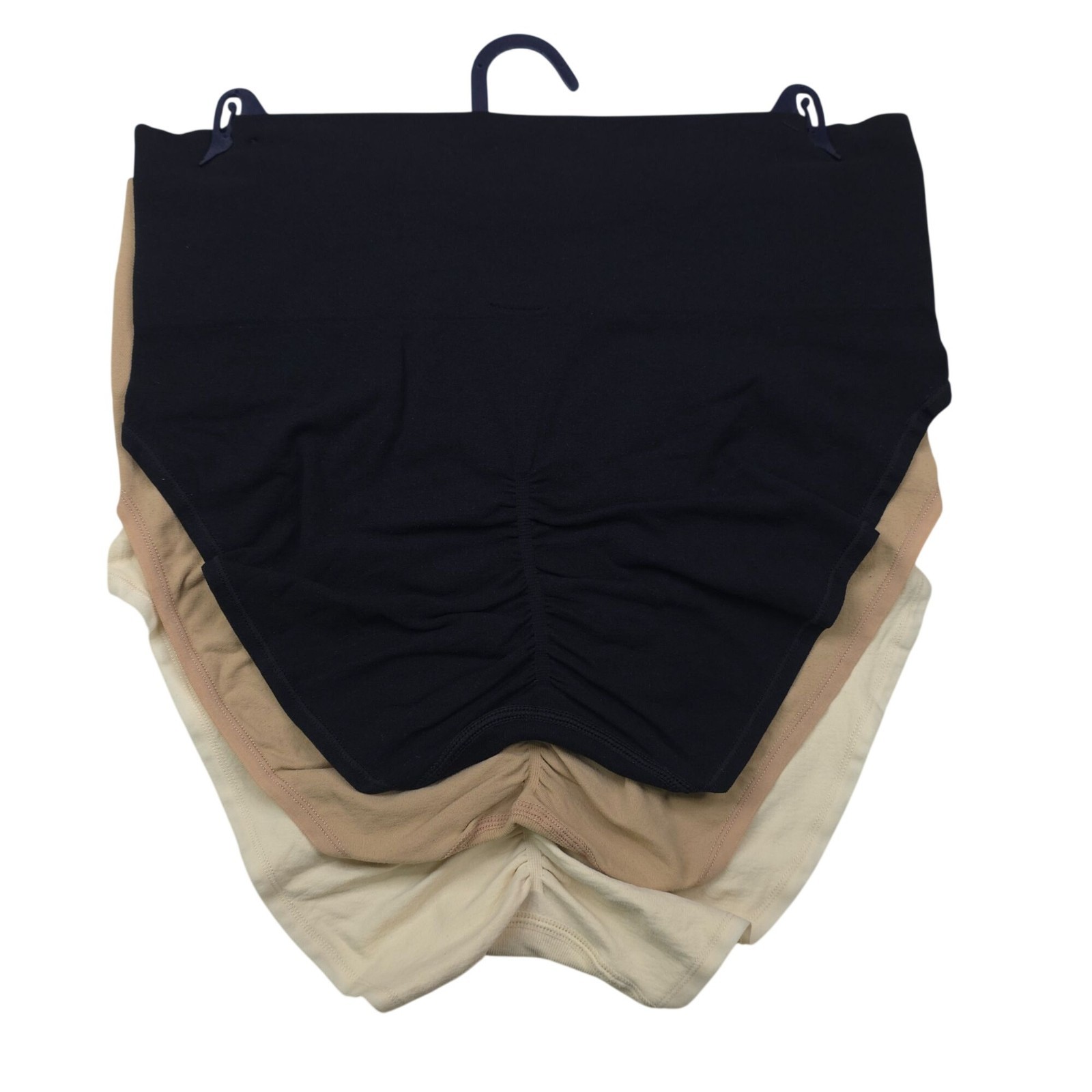 Lands End Ever Soft Smoothing Briefs Panties 3-Pack L Neutral Colors Nylon Blend
