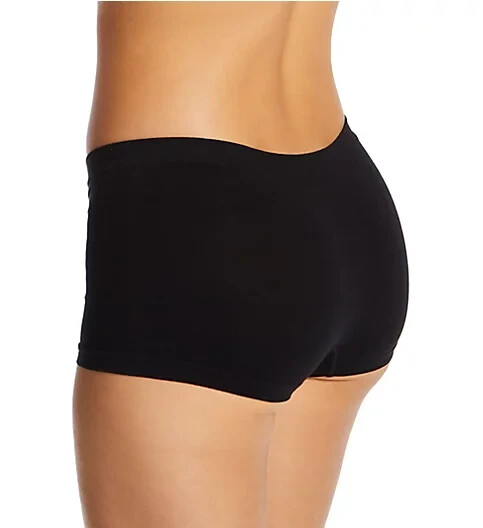 OnGossamer L128553 Womens Black Clean Lines Slip Shorts Size S
