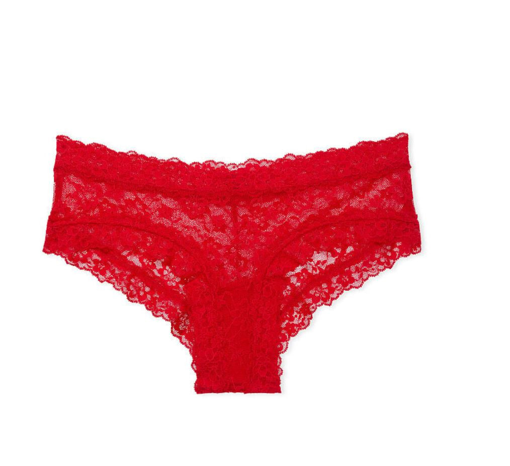 New w Tags Victoria’s Secret The Lacie Cheeky Hiphugger – Lipstick Red – Small