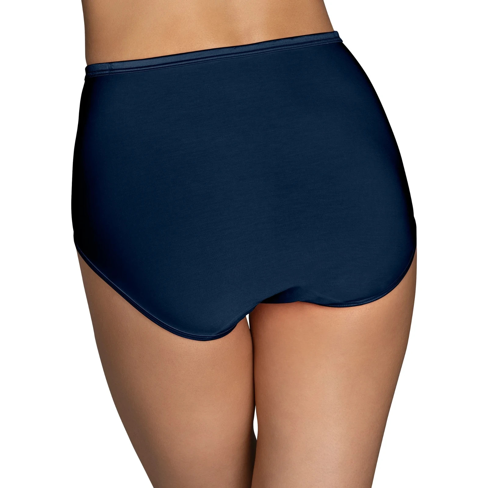 4 pairs VANITY FAIR Brief ILLUMINATION 13109 Panty CHOCOLATE MOUSSE Sz 10 / 3XL