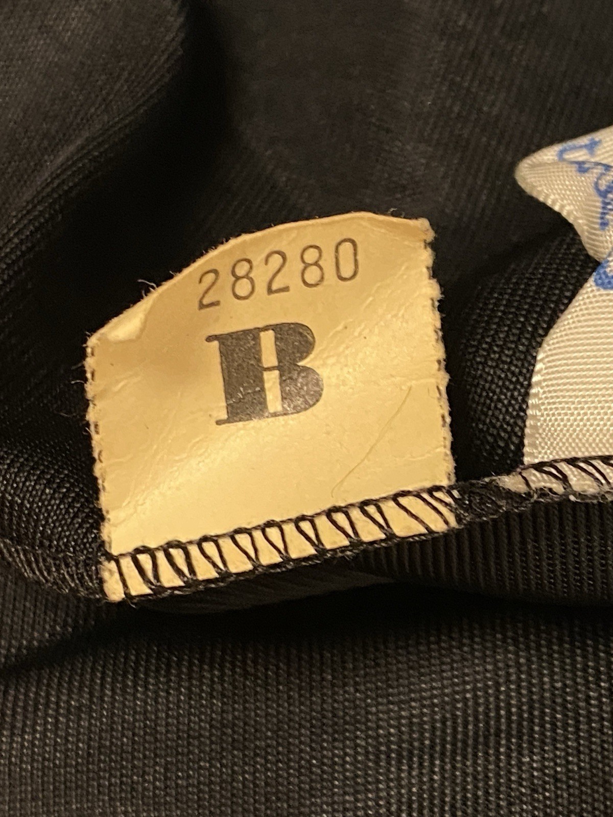1950s Kayser Tailored 25 Black Nylon Jersey French Knickers Size S