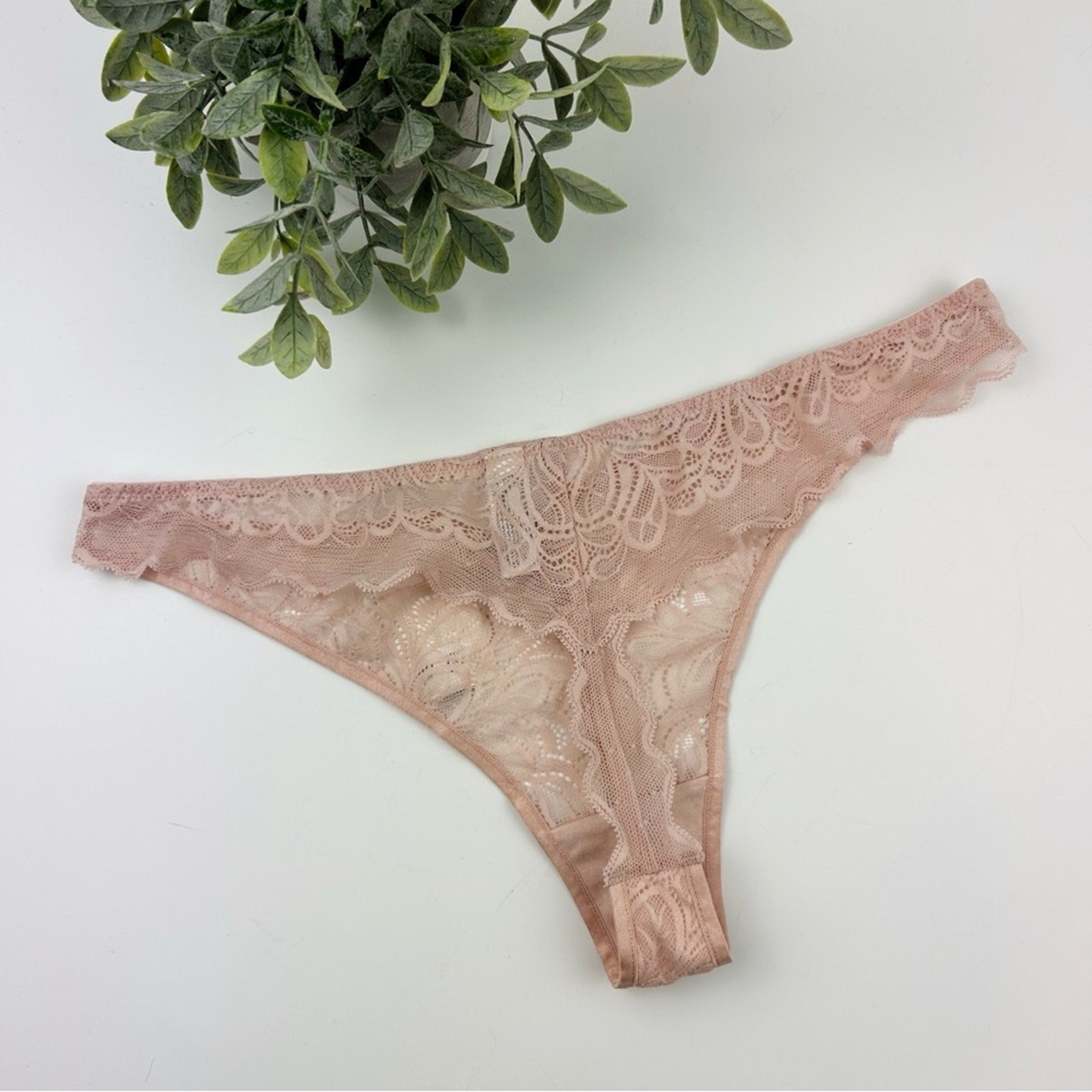 B.Tempt’d by Wacoal Undisclosed Thong 942257 Size Large