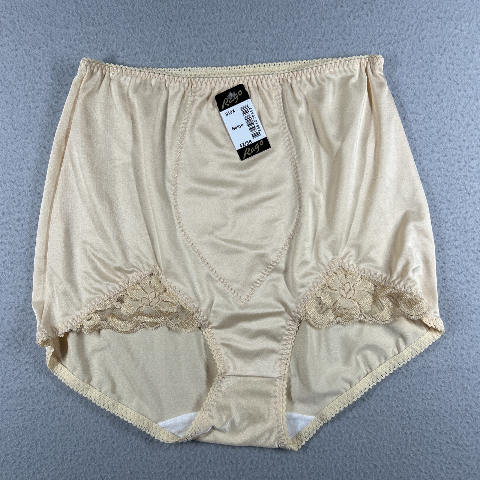 RAGO 919X Panty Brief Light Shaping Size 4X/38 NWT Beige