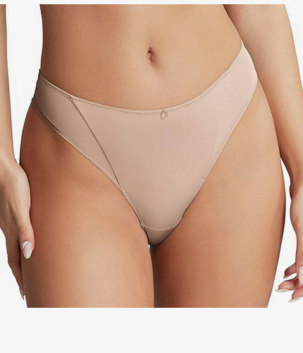 Cleo by Panache Faith Latte Beige Briefs Brazilian Knickers Panties Smooth Plain