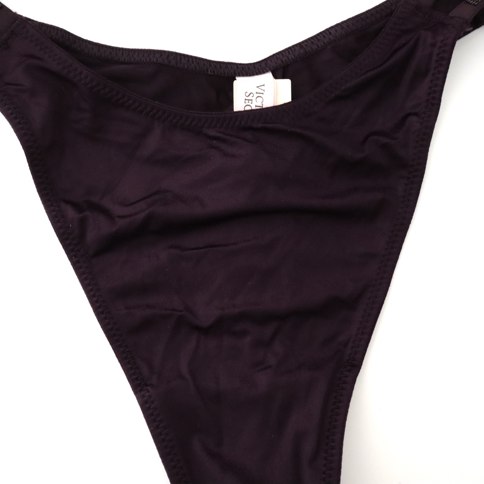 Victoria’s Secret VERY SEXY Double Shine Strap Satin Smooth Thong Panty S M L XL