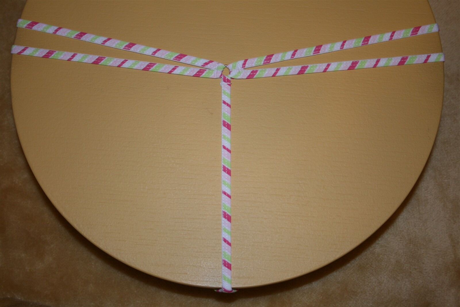 Multi-Colored Double-Banded G-String w Diamonds & Flowers – No Size