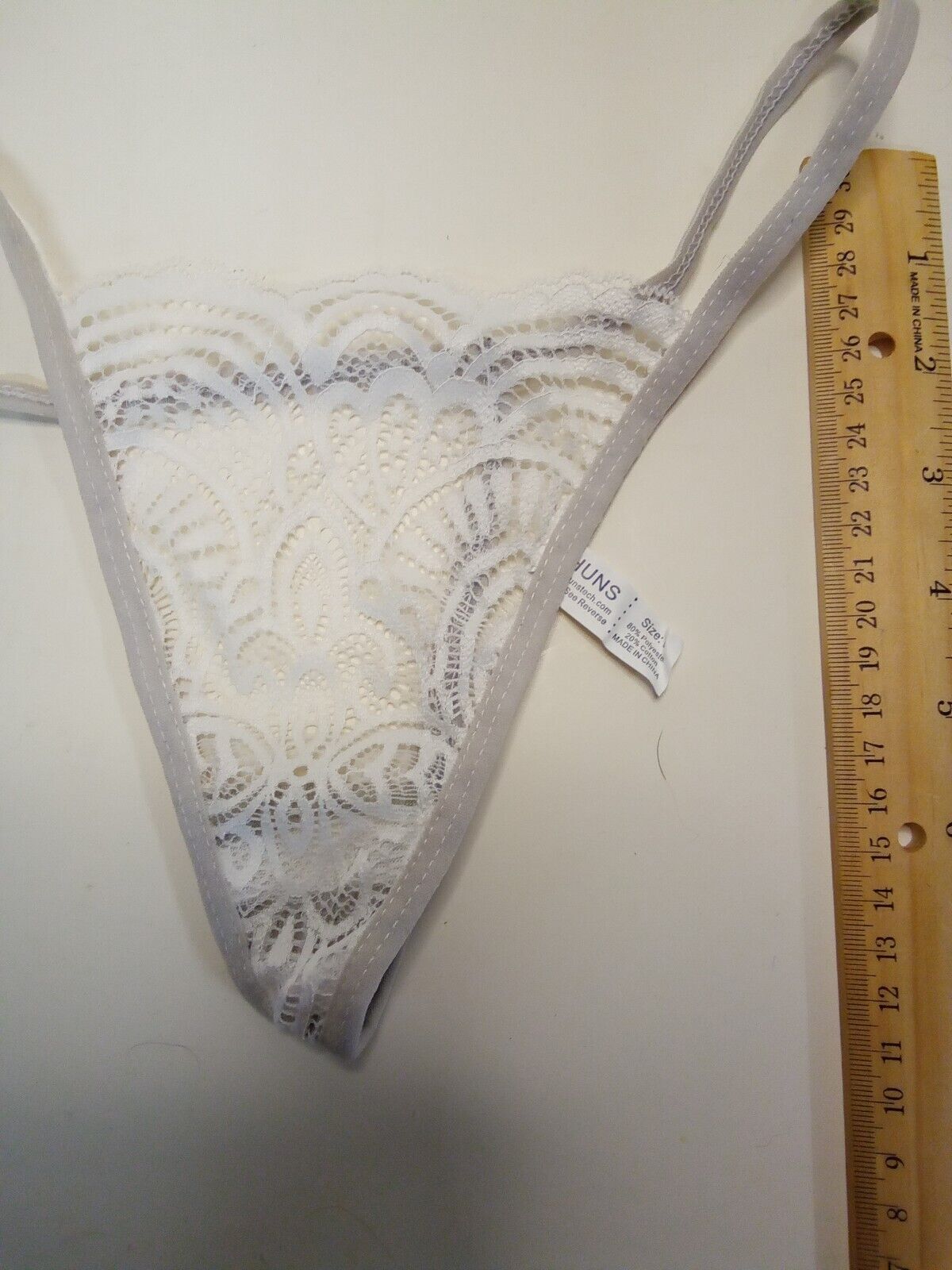 New Large Thongs with Lace