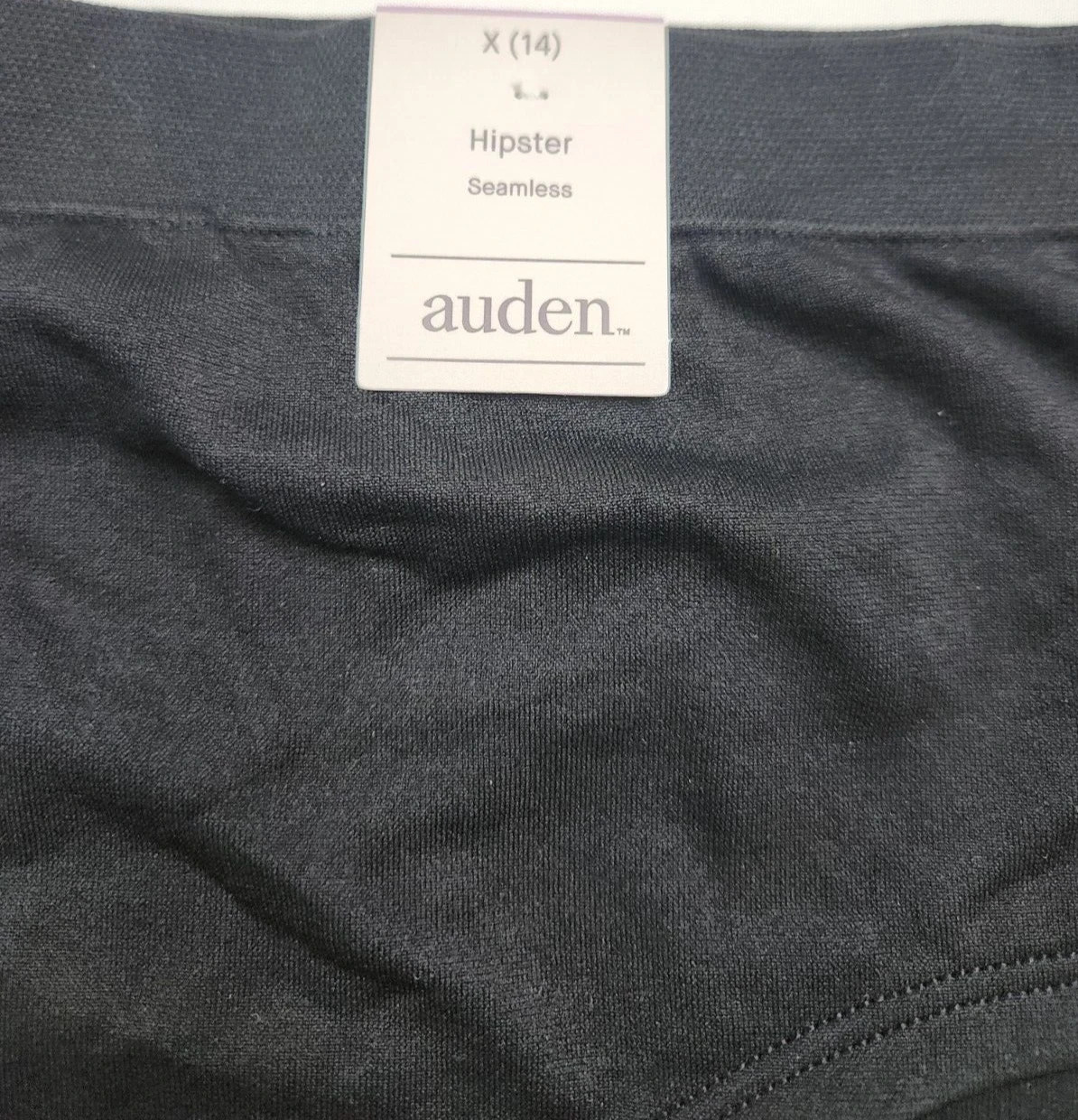 Auden Womens Lot of 2 Green &Black Boyshort & Hipster Seamless Panties Size X 14