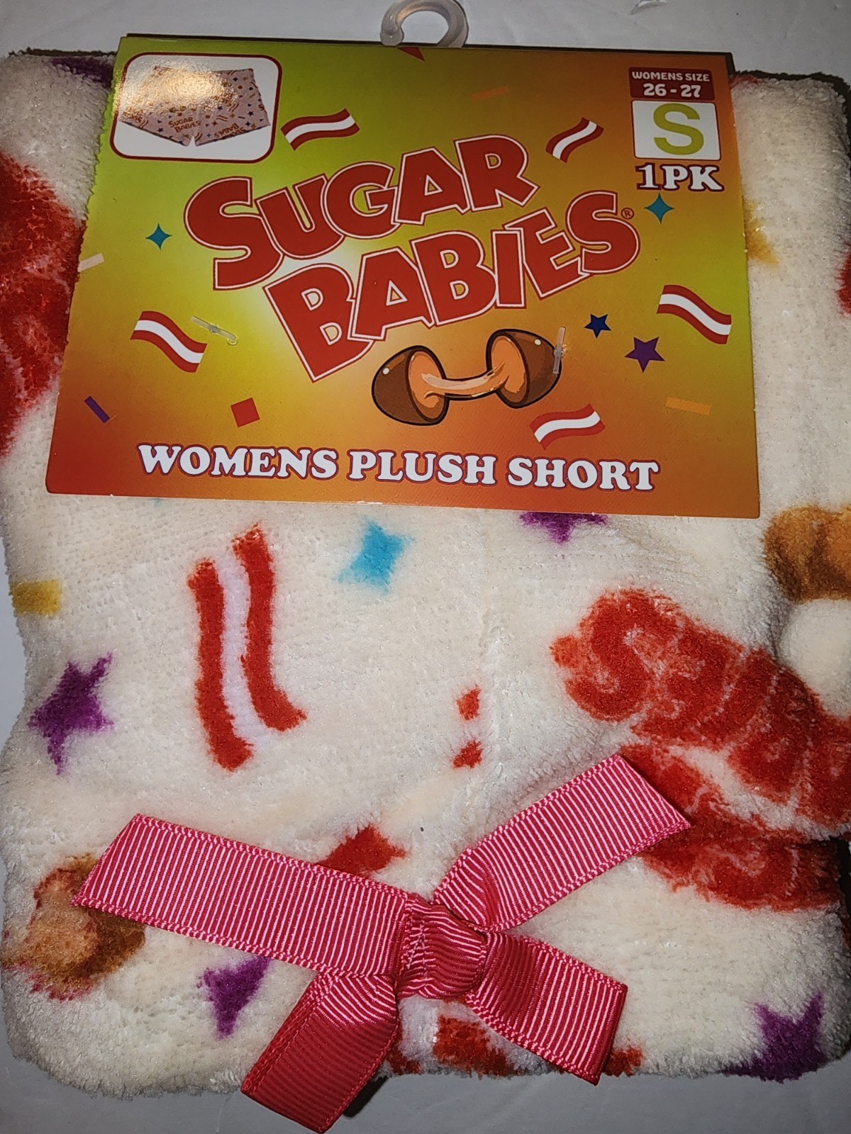 New Sugar Babies Women’s Plush Shorts Size Small 26-27