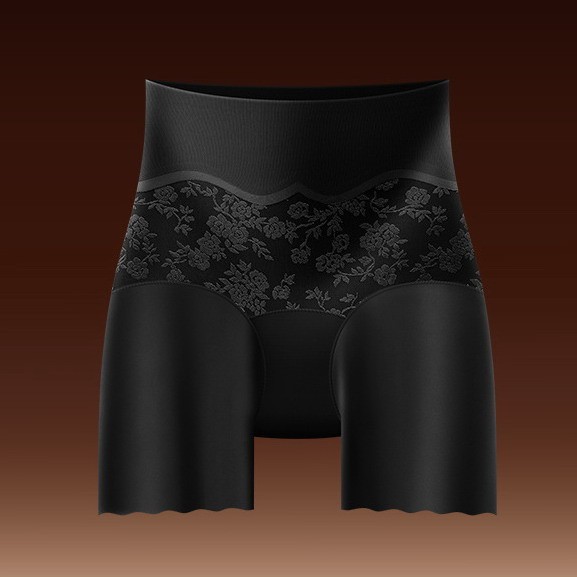 Women Leggings High Waist Ice silk Shape Solid Tummy Control Underpants 77531